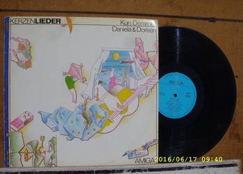 Rock LP ;GEORGE DANZER - KERZENLIDER.Amiga,  1983 r.