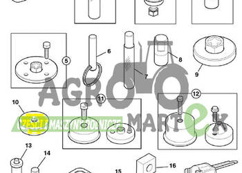 892/01158, 892-01158 NARZĘDZIE SERWISOWE JCB