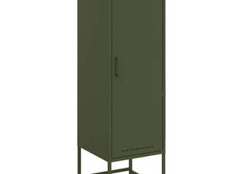 Szafka oliwkowa 36x39x123 cm stal WM-846528