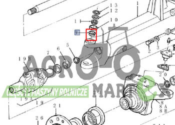 ZP0630361026, 9616293, 83943712, 2979504, 100083A1, T170188 KOREK CNH
