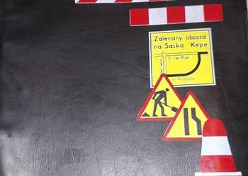 Kultowa „Instrukcja Oznakowania Robót Drogowych 1990” – komplet unikat!