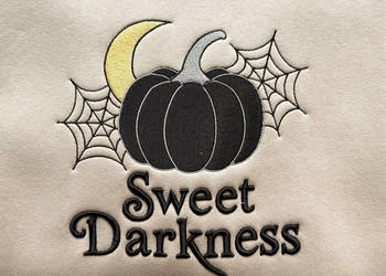 Bluza Halloween 2025 z haftem dyniowym dla kobiet i dziewczynek, limitowa