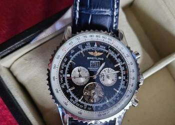 Breitling Navitimer 41mm zegarek piękny nowy pasek antyrefleks automat