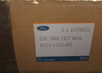 Ford Fiesta Ka tarcze hamulcowe przód nowe oryginalne