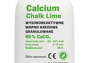 Wapno nawozowe granulowane, kredowe,czarna kreda. PRODUCENT.