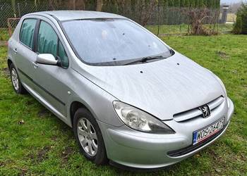 Peugeot 307, 1.6 benzyna, sprawna klimatyzacja.