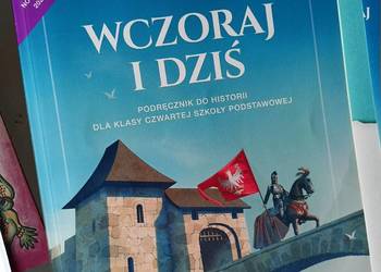 Wczoraj i dziś 4 podręczniki szkolne Warszawa księgarnia Praga Ursynów tani