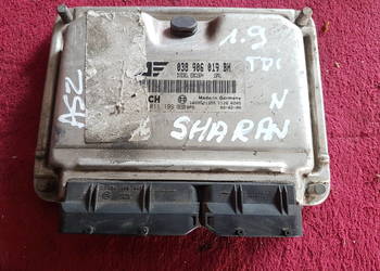 VW SHARAN 1.9 TDI KOMPUTER SILNIKA STEROWNIK 038906019BH