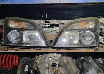 Opel Vectra C Przedlift Lampy Przod Czarne Zwykłe Soczewki H7 H1 Europa E9
