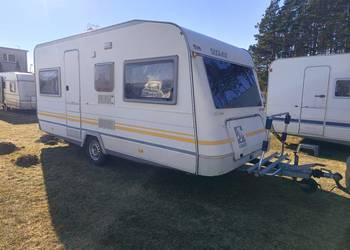 Przyczepa kempingowa Knaus Sudwind Zarejestrowana Przedsnionek Zadbana