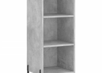 Szafka szarość betonu 345x325x90cm materiał drewnopochodny WM-828744
