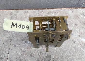 M104 Mechanizm starego zegara ściennego HAU