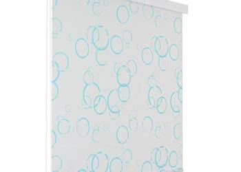 vidaXL Roleta prysznicowa 120 x 240 cm, wzór w bąbelki(SKU:142867)