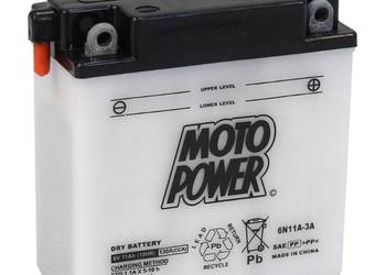 Akumulator motocyklowy Moto Power 6N11A-3A  6V 11Ah 65A