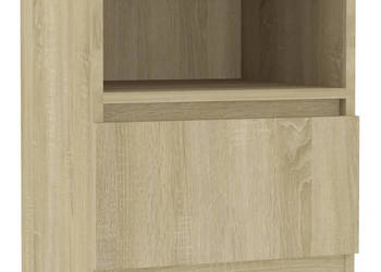 Szafka nocna dąb sonoma 40x40x50 cm materiał drewnopochodny WM-806163