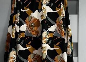 Shein bluzka damska modny wzór kwiaty roz.42/44