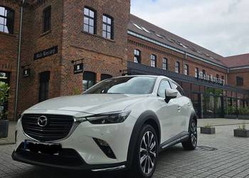 Mazda cx3 2019r SKYPASSION z niskim przebiegiem 43000km, Polski salon