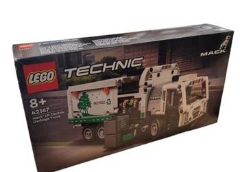 Klocki Lego Technic Śmieciarka Mack LR Electric 42167 od LOMBARDI