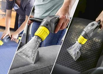 Odkurzacz piorący Karcher Puzzi 10/1 Ssawki Wynajem Gratis Wentylator!
