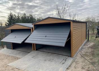 Wszystkie wymiary garaż , garaże blaszane 5x6,6x6,6x5