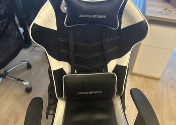DXRacer fotel gamingowy – bardzo dobry stan, poduszki w zestawie