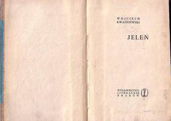 (8869) JELEŃ – WOJCIECH KWAŚNIEWSKI