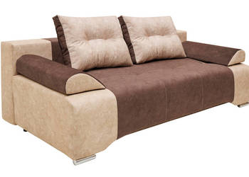 Kanapa Tapicerowana Brązowa ADAM