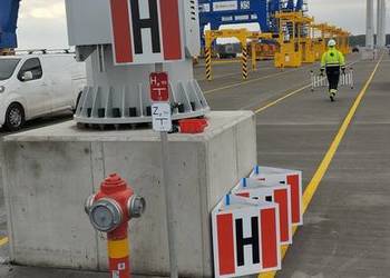 Oznakowanie hydrantów, znaki hydrantowe, tabliczki orientacyjne, zasuwy