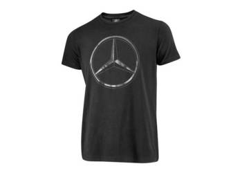 MERCEDES meska koszula koszulka t-shirt M czarna 3D