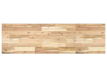 Blat do stołu 140x40x2 cm prostokątny lite drewno akacjowe WM-4008748