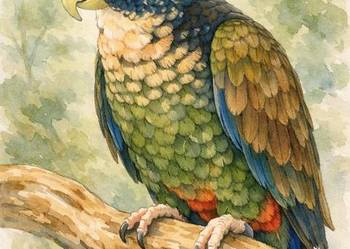 Piona brązowoskrzydła / białoczelna / niebieskogłowa (Pionus)
