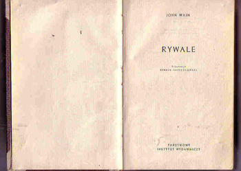 (3696) RYWALE – JOHN WAIN