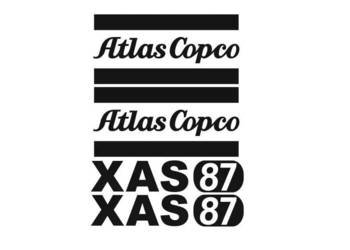 Naklejki oklejenie naklejka - ATLAS COPSO XAS 87 Zamiennik