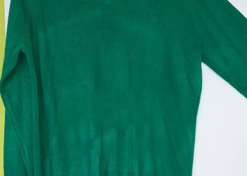 XXL(52) Zielony sweter w serek Beloved