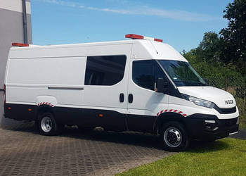 Iveco Daily 50C15 V 7-OSÓB BRYGADÓWKA BLIŹNIAKI MAXI DŁUGI WYSOKI KLIMA BL…