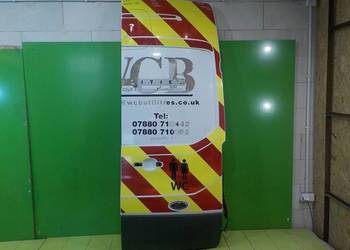 FORD TRANSIT MK8 VIII 15r L3H3 drzwi prawe tyl