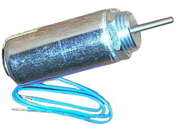 Elektromagnes pchający 12V 10W do 2,2kgf + sprężyna