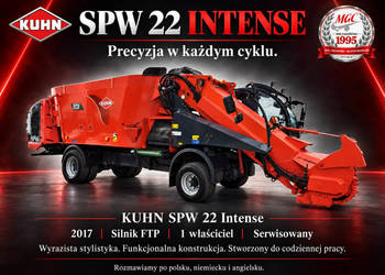 wozy paszowe Kuhn SPW 22 INTENSE Kuhn SPW 22 INTENSE/WÓZ DO PRZEWOZU PASZY…