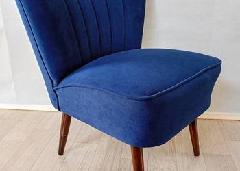 Fotel koktajlowy produkcji niemieckiej po renowacji