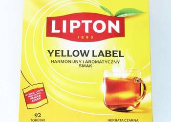 LIPTON Yellow Label 92 szt 184 g Czarna herbata