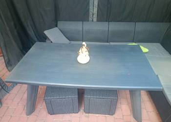 Stół plastikowy ogrodowy duży solidny