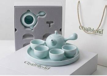 Ceramiczny zestaw do herbaty Chaiblend – 6 elementów, idealny na prezent!