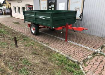 Przyczepa jednoosiwa wywrotka na tył