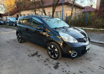 Nissan Note ks. serwisowa, bezwypadkowy, navi, keyless, ładny I (2005-2013)
