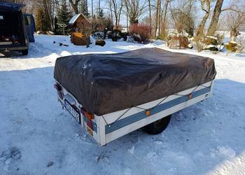 Przyczepa przyczepka namiotowa kempingowa