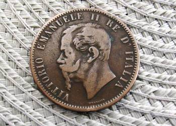 Włochy 10 Centesimi 1866r N