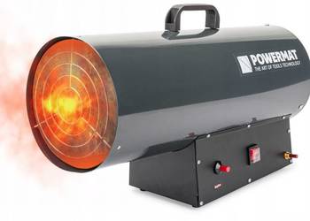 Nagrzewnica gazowa 65kw z termostatem dmuchawa grzejnik + wąż reduktor