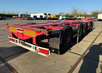 Naczepa podkontenerowa Bdf 4 osiowa rozpinka