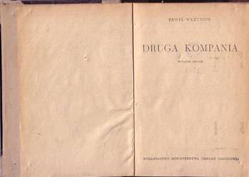 (8996) DRUGA KOMPANIA – PAWEŁ WEŻYNOW