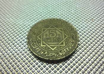 MONETA Maroko 5 franków, 1365 (1946)     (063)